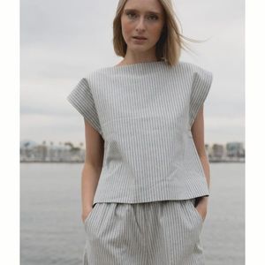 Maude the Label Everyday Stripe Top. XS.